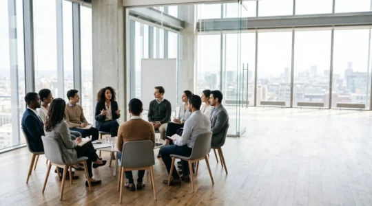 Programme de coaching collectif pour managers en entreprise