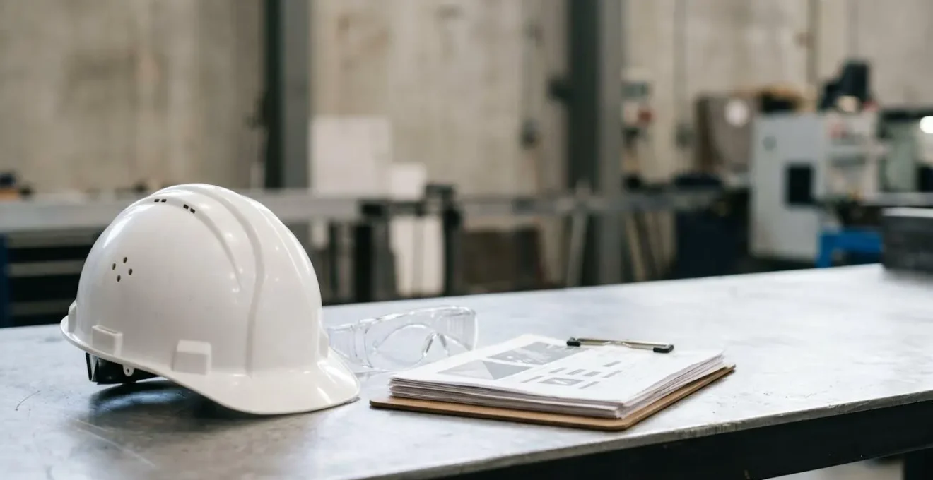 Représentation conceptuelle de la prévention des risques professionnels et de la conformité réglementaire en matière de formation sécurité