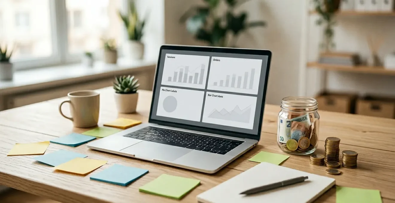 Entrepreneur testant son projet avec budget limité, phase de validation stratégique