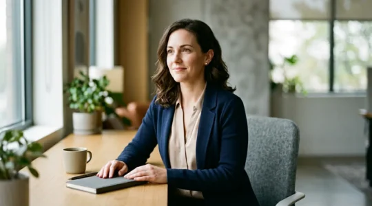 Professionnel en pleine transition de carrière dans le domaine des ressources humaines