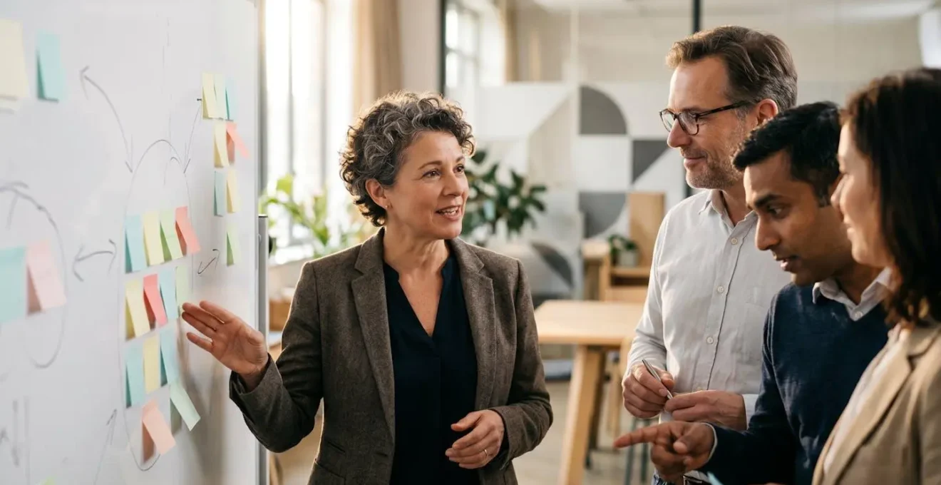 Atelier collaboratif de co-construction d'objectifs stratégiques en séminaire direction