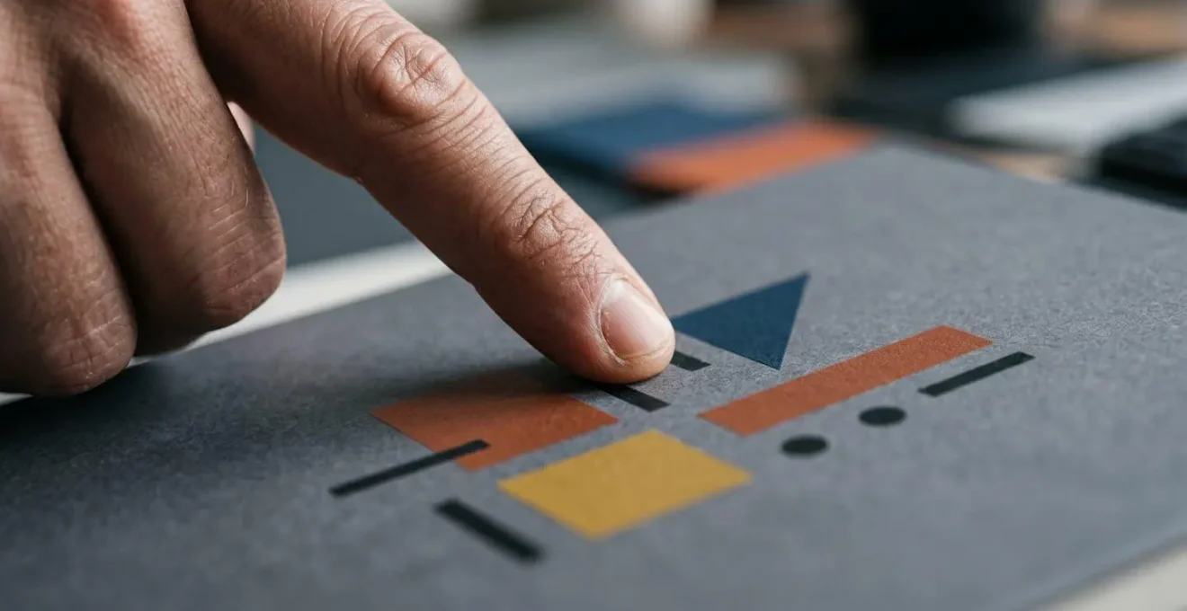 Main pointant vers des informations de certification sur un écran d'ordinateur